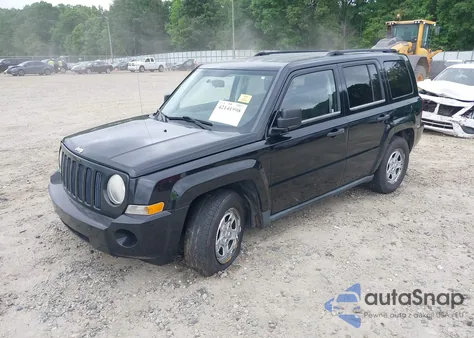 2008 Jeep Patriot Sport из США, поврежденный, VIN 1J8FT28W48D772388